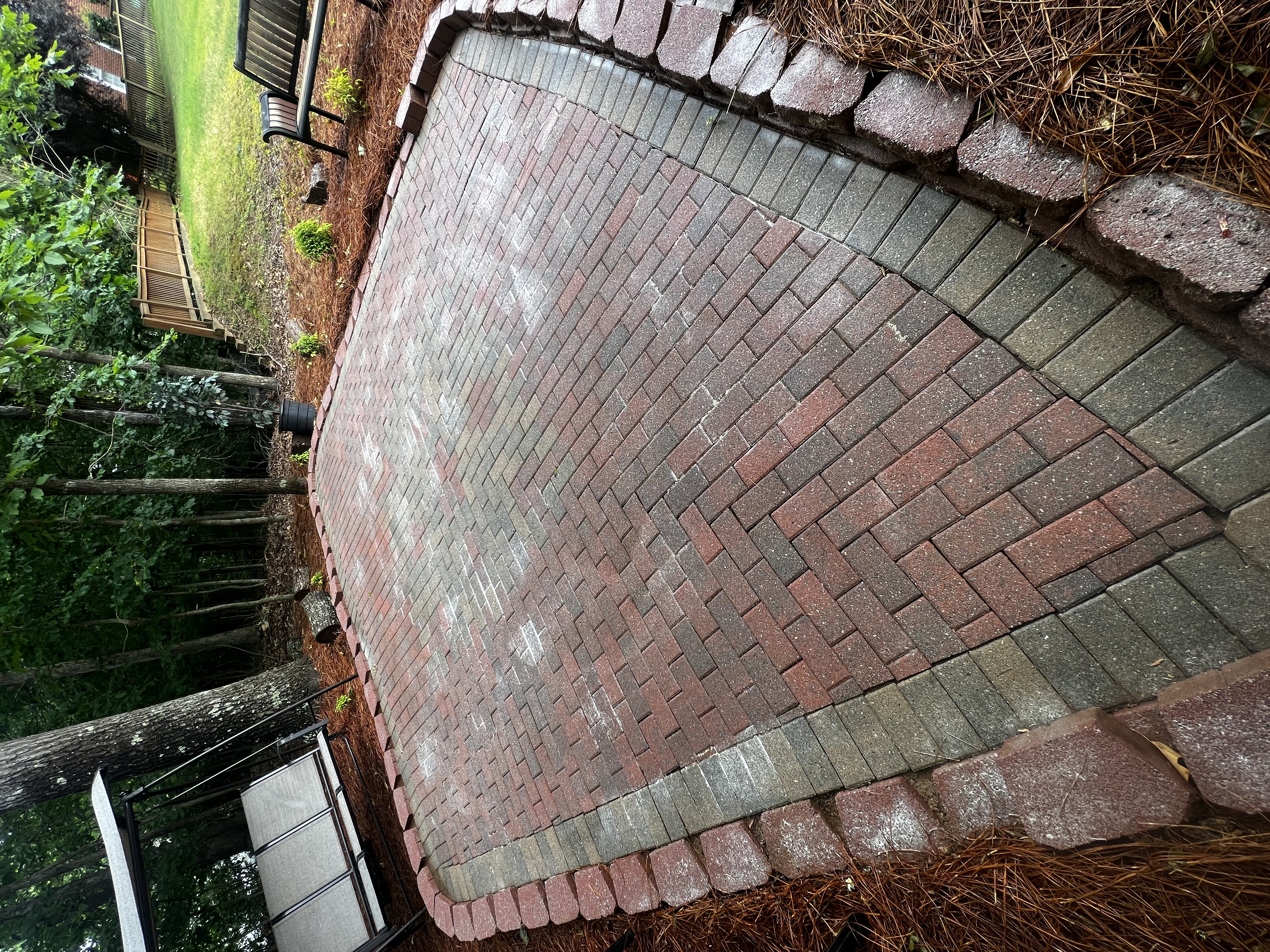 Patio Cleaning in Alpharetta. 